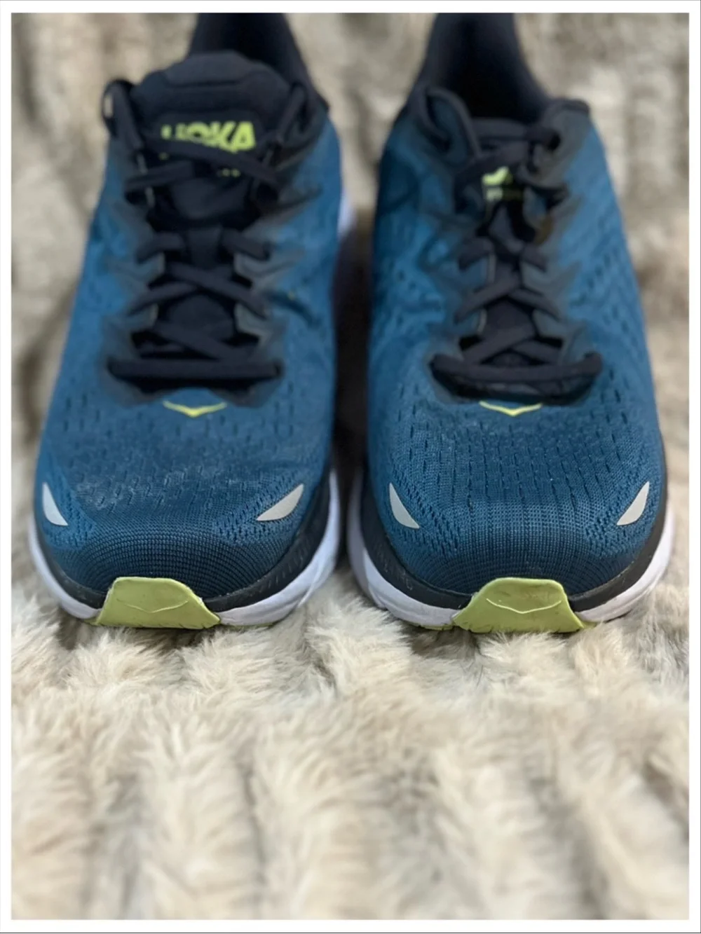 Hoka Clifton 8 Teal Sneakers~ Size 12D ~ Item #SN509